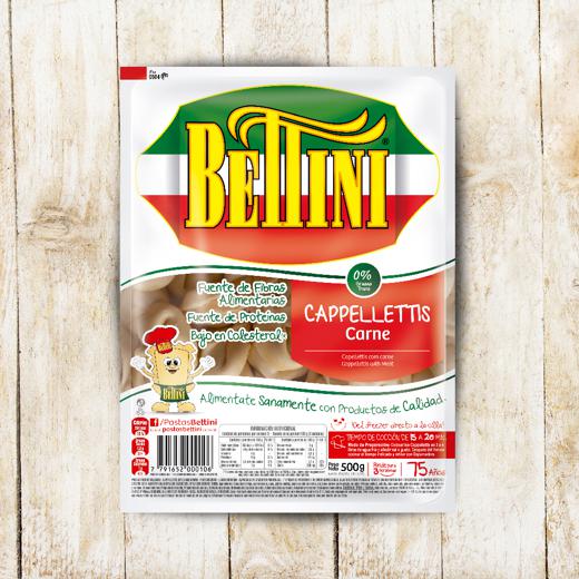 Cappellettis con Carne - Blister 500g - Bettini