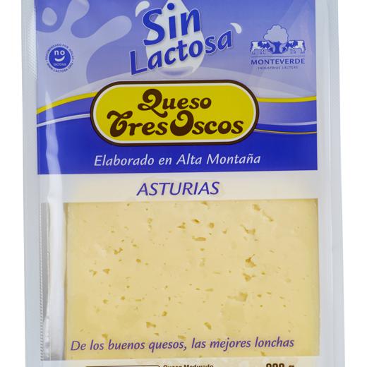 Queso lonchas Tres Oscos sin lactosa - Sliced cheese - Slices 200 g img0
