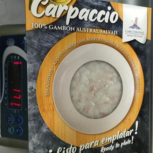 Carpaccio de Gambón Argentino img2
