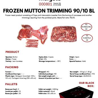 FROZEN MUTTON TRIMMINGS 90VL img0