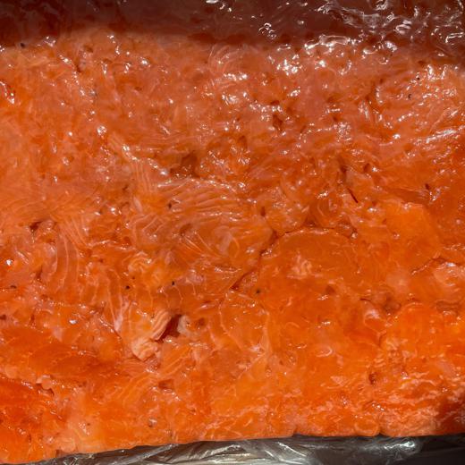 Salmon scrape meat img8